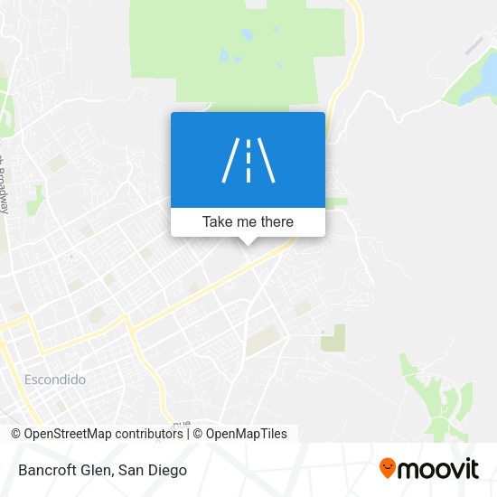 Mapa de Bancroft Glen