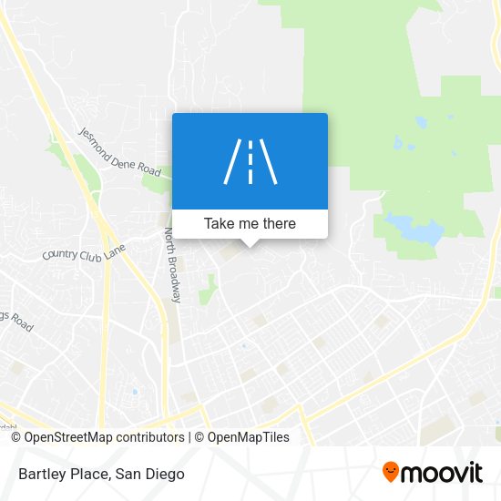Mapa de Bartley Place