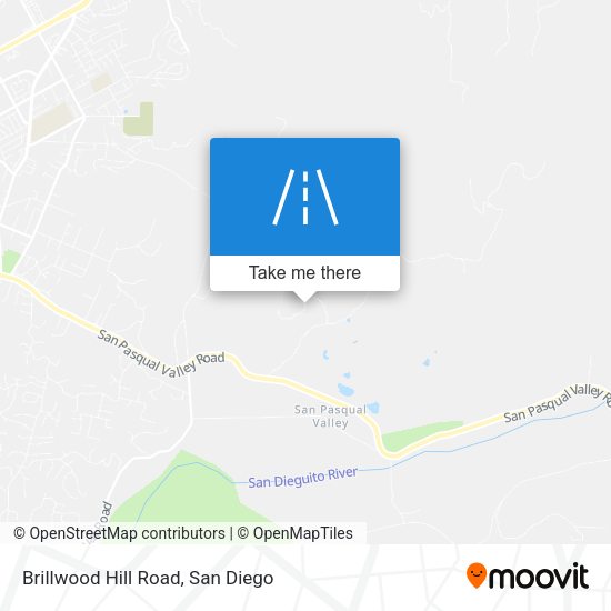 Brillwood Hill Road map