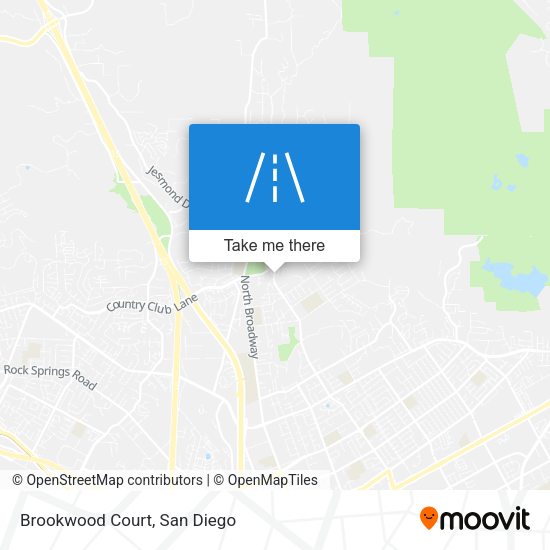 Mapa de Brookwood Court