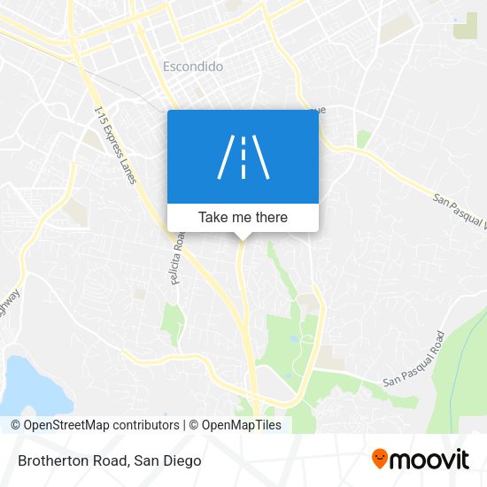 Mapa de Brotherton Road