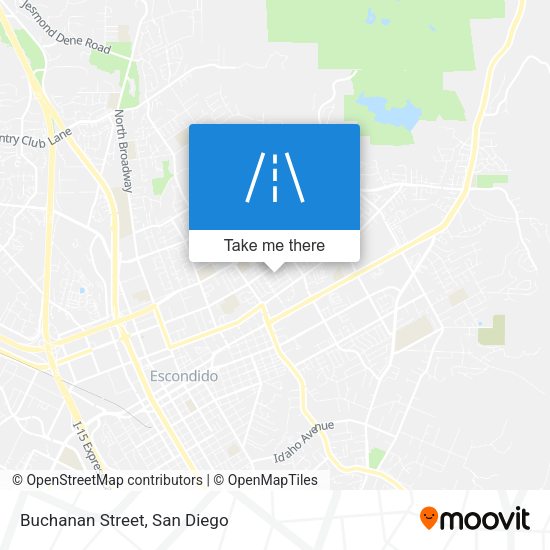 Mapa de Buchanan Street