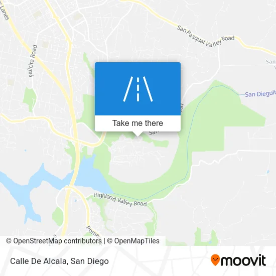 Mapa de Calle De Alcala