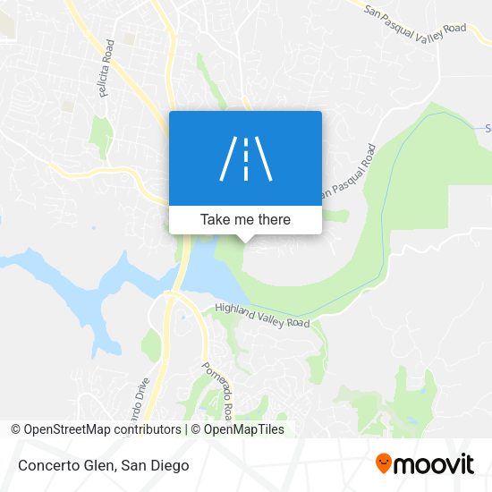 Mapa de Concerto Glen