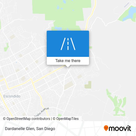 Mapa de Dardanelle Glen
