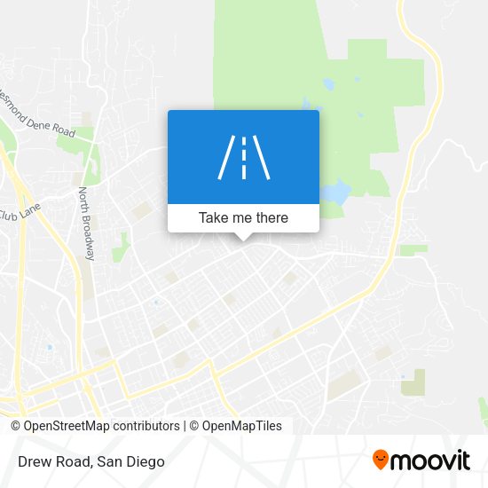 Mapa de Drew Road