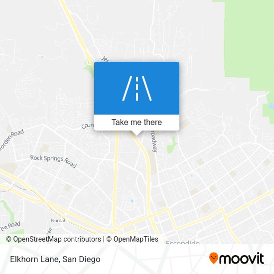 Mapa de Elkhorn Lane