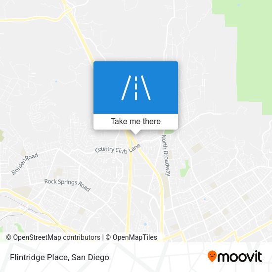 Mapa de Flintridge Place
