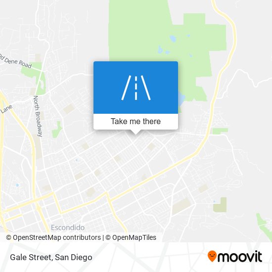 Gale Street map