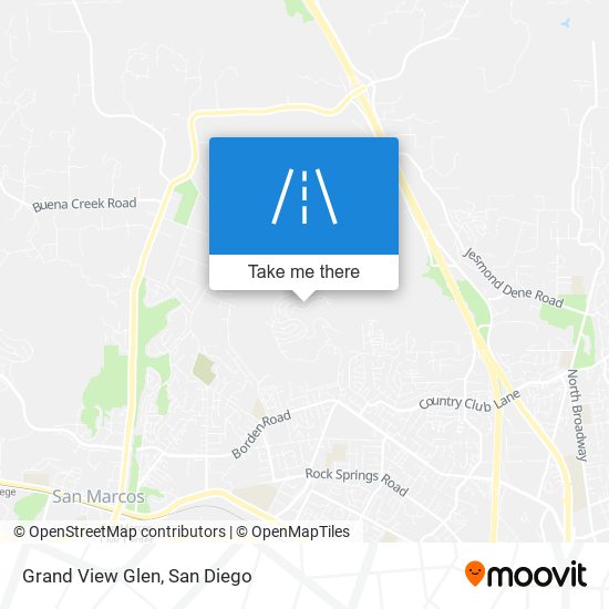 Mapa de Grand View Glen