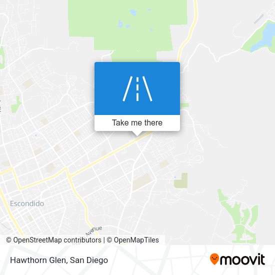 Mapa de Hawthorn Glen