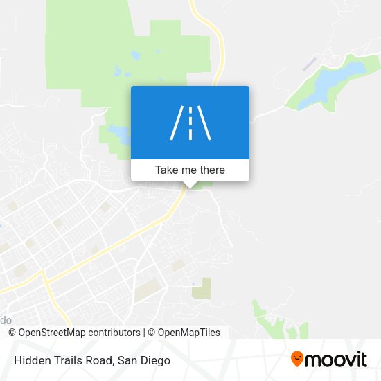 Hidden Trails Road map