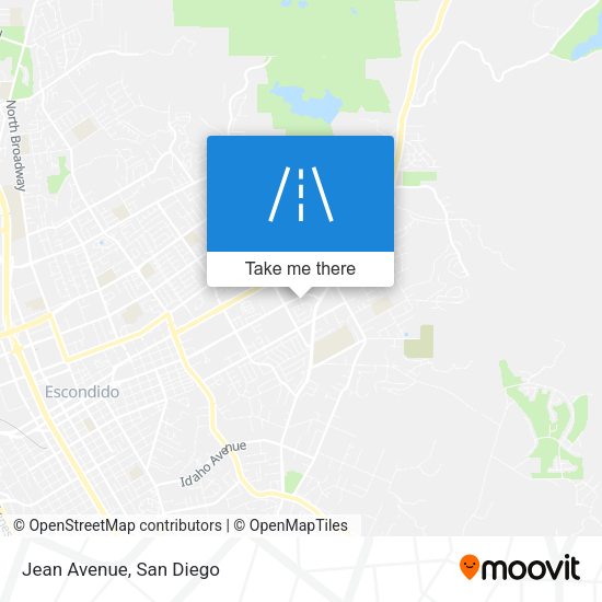 Mapa de Jean Avenue