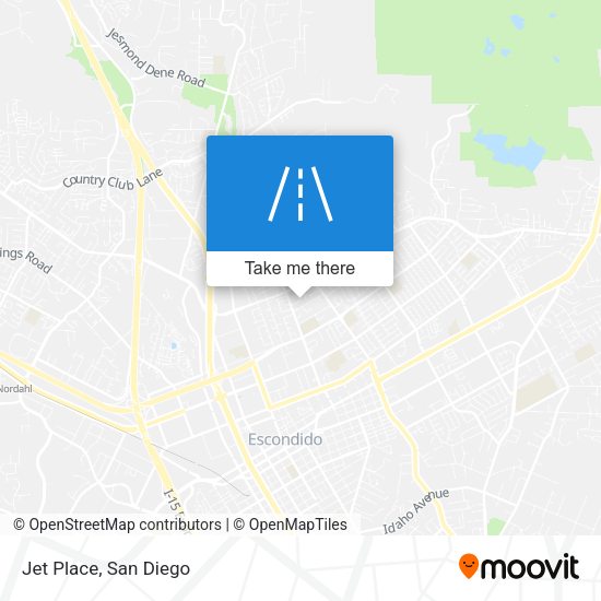 Mapa de Jet Place