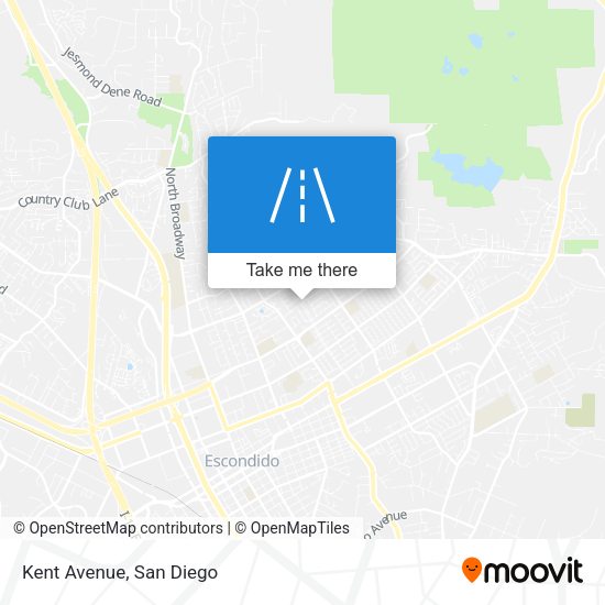 Mapa de Kent Avenue
