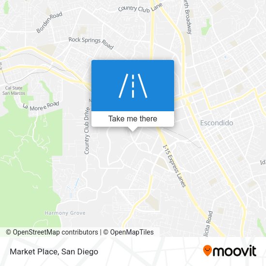 Mapa de Market Place