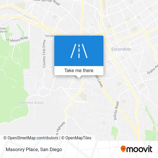 Mapa de Masonry Place
