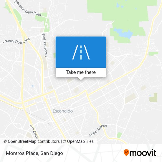 Mapa de Montros Place