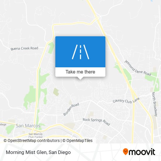 Mapa de Morning Mist Glen