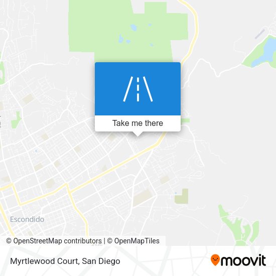 Mapa de Myrtlewood Court