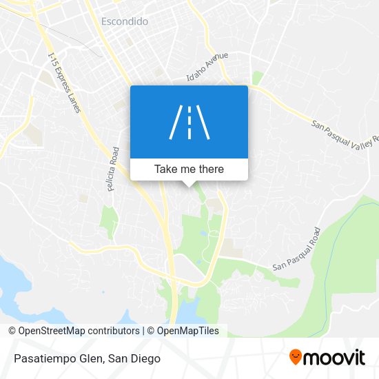 Mapa de Pasatiempo Glen