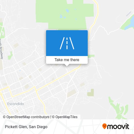 Mapa de Pickett Glen