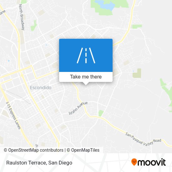 Mapa de Raulston Terrace
