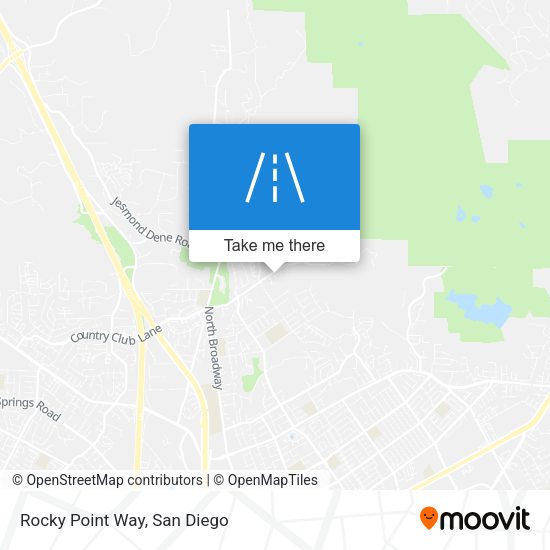 Mapa de Rocky Point Way