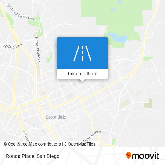 Mapa de Ronda Place