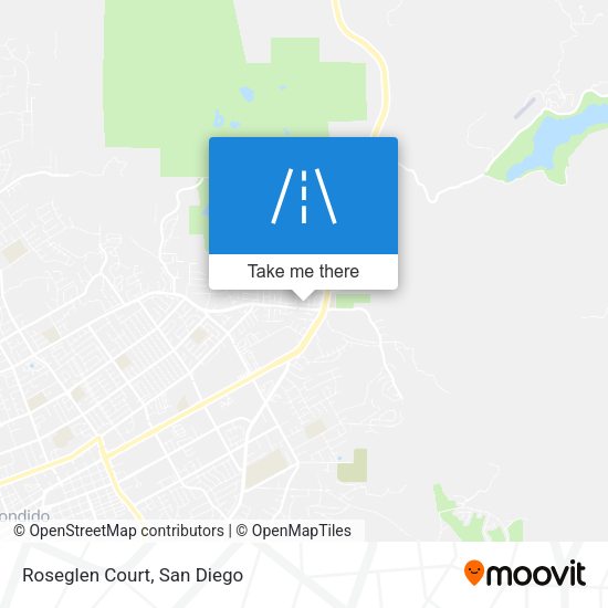 Mapa de Roseglen Court