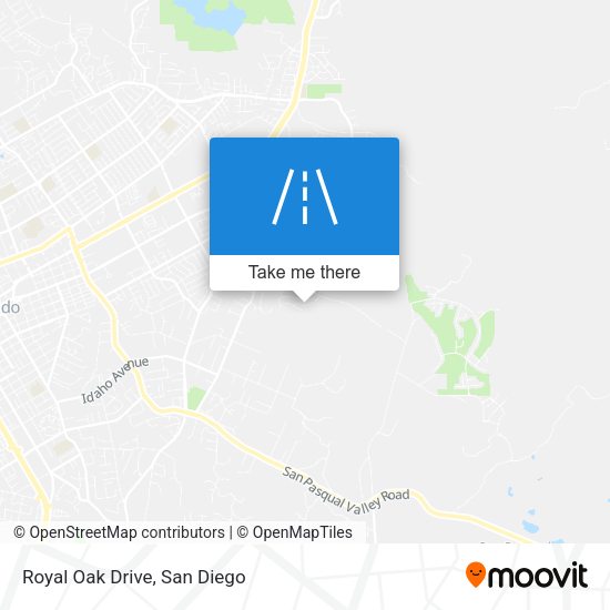 Mapa de Royal Oak Drive