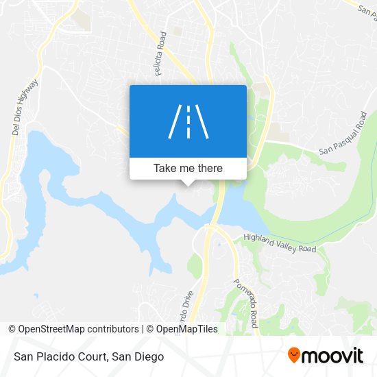 Mapa de San Placido Court