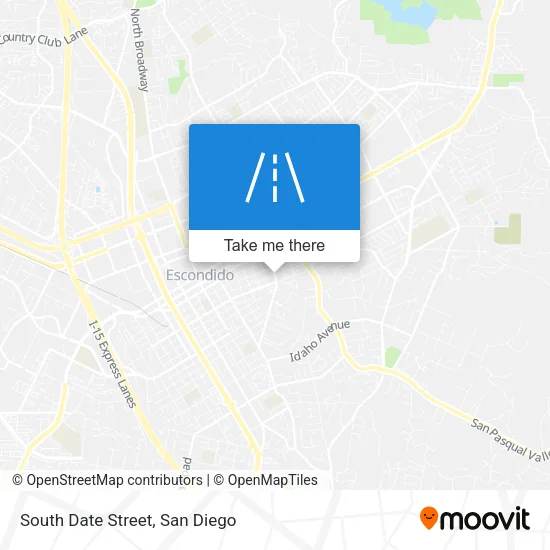 South Date Street map