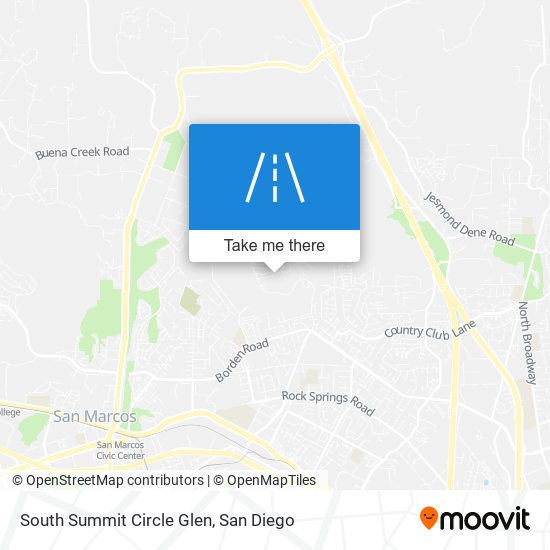 South Summit Circle Glen map