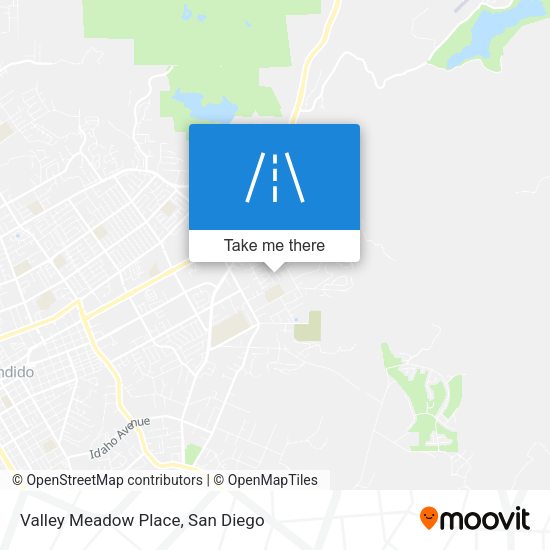 Mapa de Valley Meadow Place