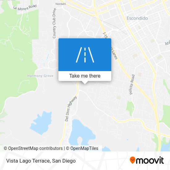 Mapa de Vista Lago Terrace
