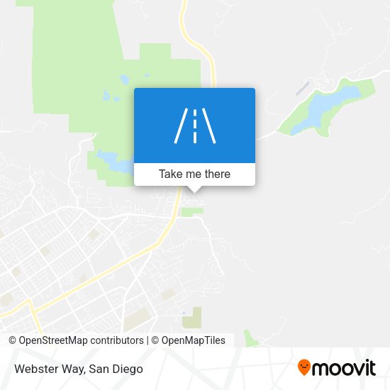 Mapa de Webster Way