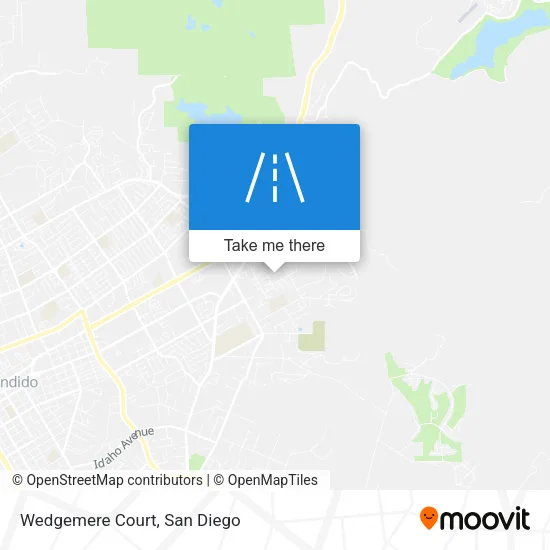Mapa de Wedgemere Court