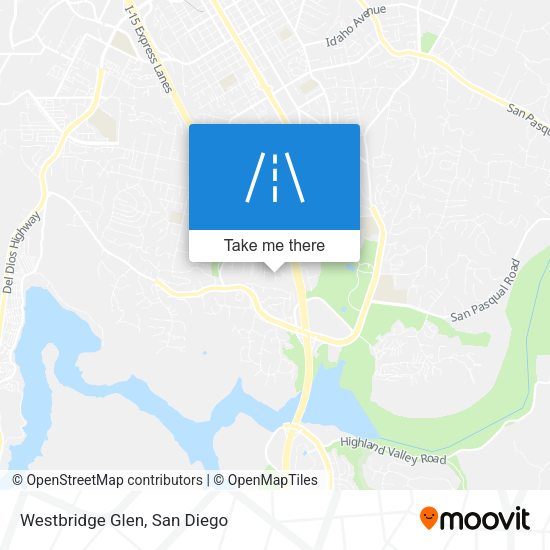 Mapa de Westbridge Glen