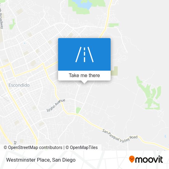 Westminster Place map
