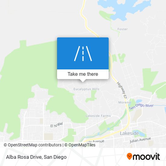 Mapa de Alba Rosa Drive