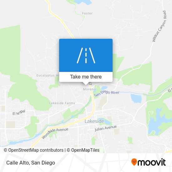 Mapa de Calle Alto