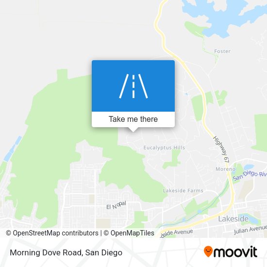 Mapa de Morning Dove Road