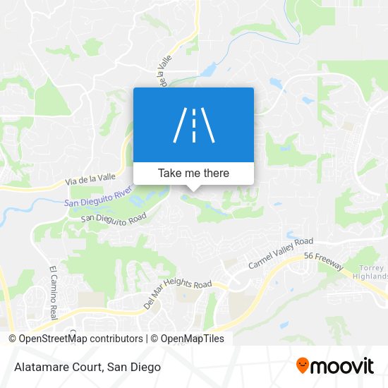 Mapa de Alatamare Court