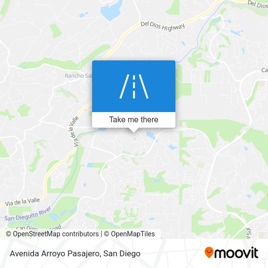 Mapa de Avenida Arroyo Pasajero