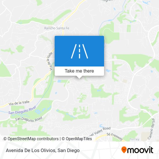 Avenida De Los Olivios map