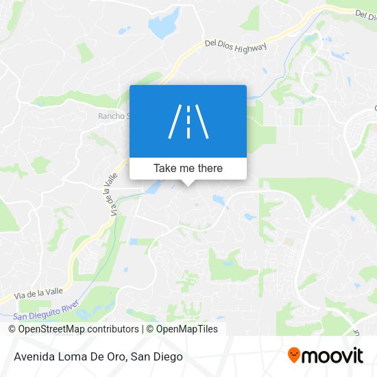 Mapa de Avenida Loma De Oro