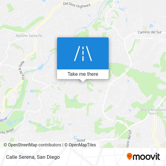 Mapa de Calle Serena