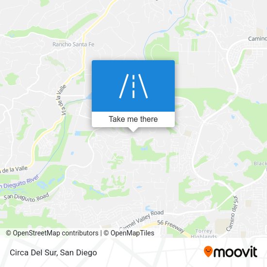 Mapa de Circa Del Sur
