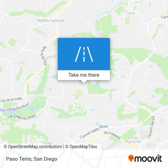 Mapa de Paso Tenis